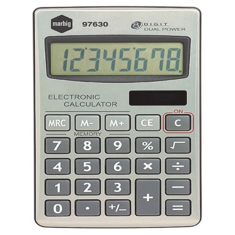 Picture of Marbig 8-Digit Display Handheld Calculator