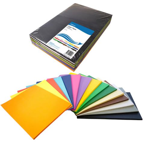 Picture of Initiative A3 Cover Paper 125GSM Assorted Colours Pack of 500
