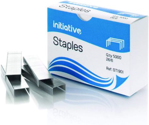 Picture of INITIATIVE 26/6 Staples Box of 5,000