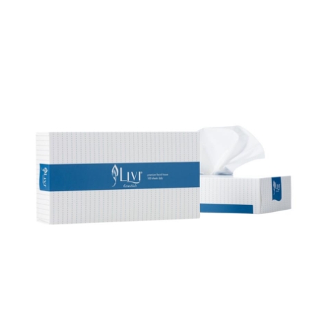 Picture of Livi Essentials 2-PLY Hypoallergenic Facial Tissue 100 Sheets