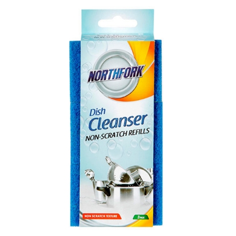 Picture of Northfork Non-Scratch Dish Genie Refills Pack of 3