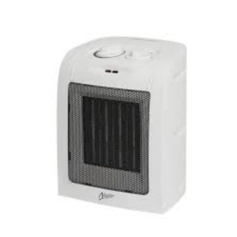 Picture of Nero 750W/1500W White Ceramic Heater 2-Heat Settings