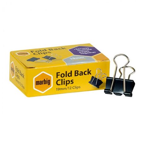 Picture of Marbig Foldback Clips Box of 12