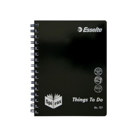 Picture of SPIRAX 701 A5 ORGANISER "THINGS TO DO"