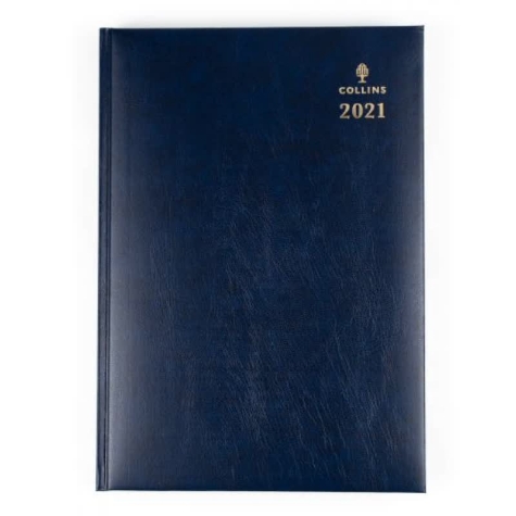Picture of COLLINS STERLING 2022 DIARY A4 DTP NAVY