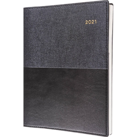 Picture of COLLINS VANESSA 2022 DIARY A4 SHORT WTV BLACK