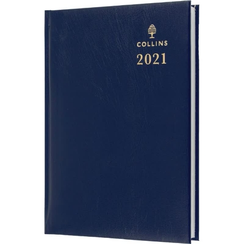 Picture of COLLINS STERLING 2022 DIARY A5 WTV BLUE