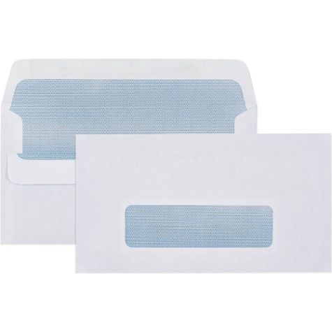 Picture of CUMBERLAND WHITE PLAIN SELF SEAL 11B ENVELOPE 80GSM 90x145MM BOX OF 500