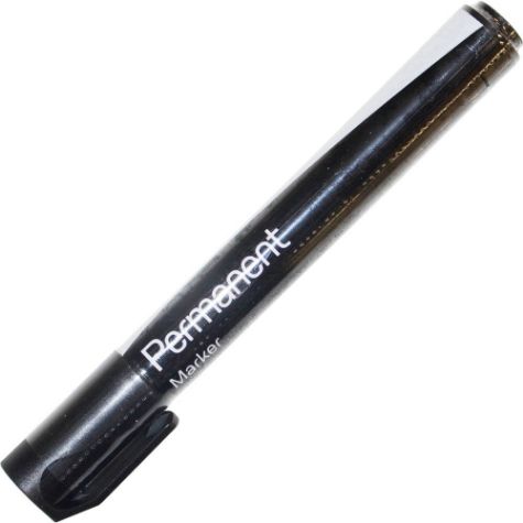 Picture of Initiative Black Permanent Marker with Chisel Tip