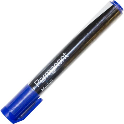 Picture of Initiative Blue Permanent Marker with Chisel Tip