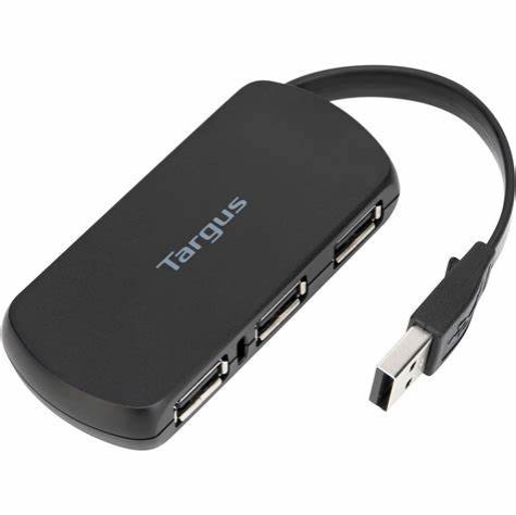 Picture of Targus 4 Port Value USB Port to 4 Cable Stores under Hub