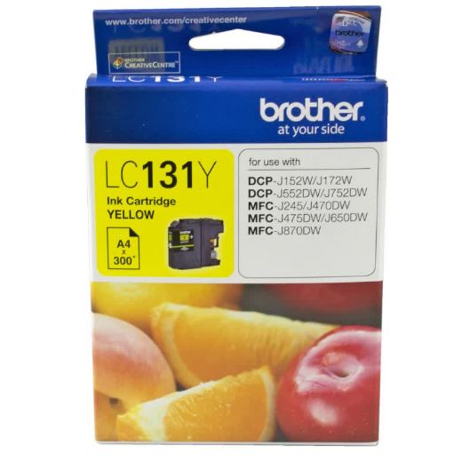 Picture of Brother LC131Y Yellow Ink