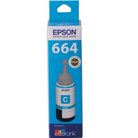 Picture of Epson T664 ECO Tank Ink Bottle Cyan