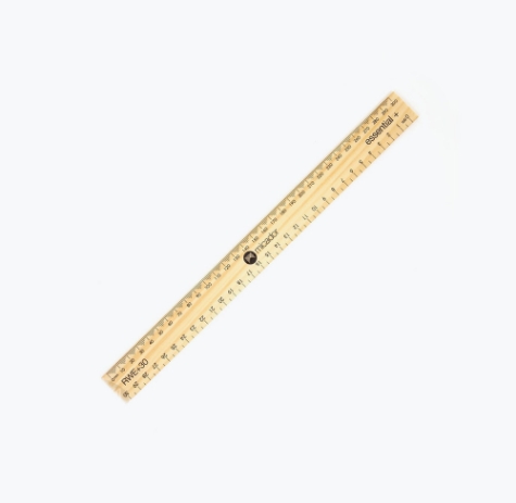 Picture of Micdador Essential Wooden Ruler 30CM