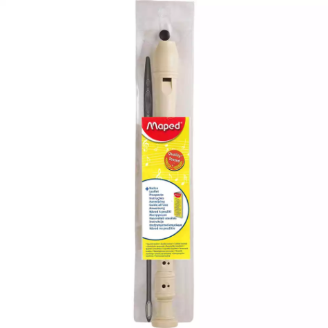 Picture of MAPED BAROQUE RECORDER BEIGE