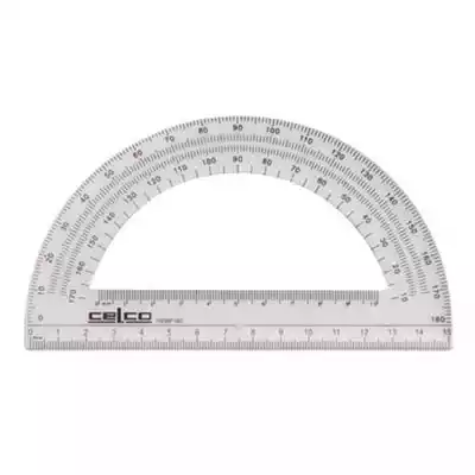 Picture of CELCO PROTRACTOR 180 DEGREES 150MM
