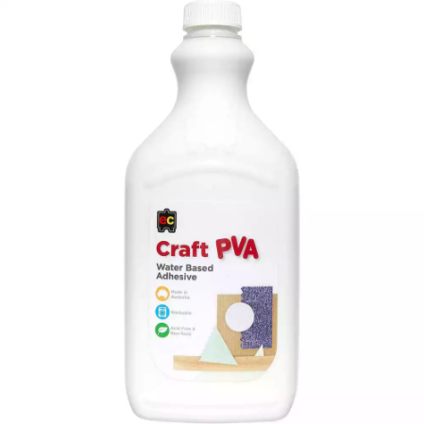 Picture of EDUCATIONAL COLOURS CRAFT PVA GLUE 2 LITRE