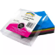 Picture of RAINBOW KINDER SHAPES PAPER SQUARE 85GSM 127MM GLOSSY ASSORTED PACK 360