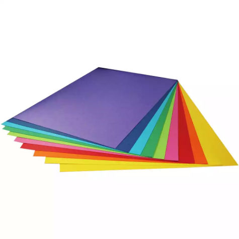 Picture of RAINBOW SPECTRUM BOARD 220GSM 510 X 640MM ASSORTED PACK 100