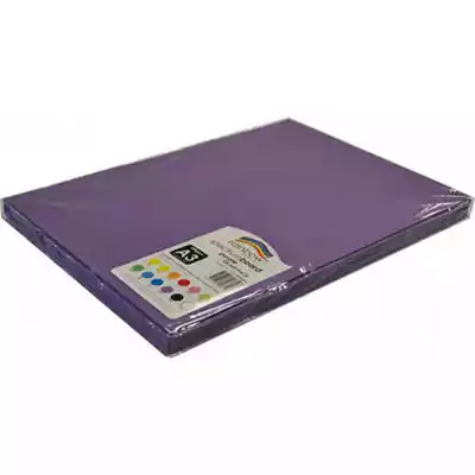 Picture of RAINBOW SPECTRUM BOARD 220GSM A3 PURPLE PACK 100