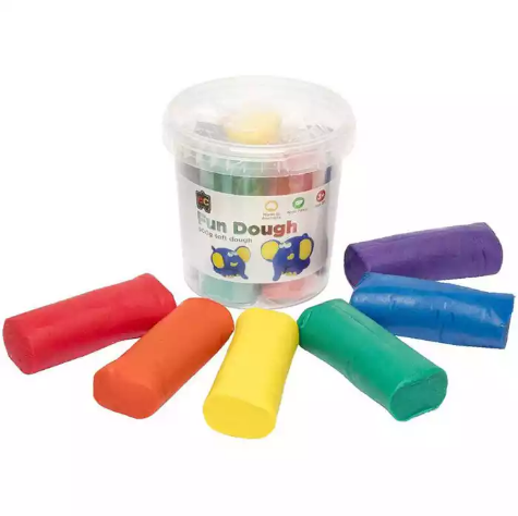 Picture of EDUCATIONAL COLOURS FUN DOUGH 900G ASSORTED