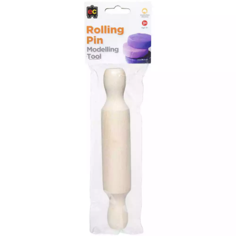 Picture of EDUCATIONAL COLOURS WOODEN ROLLING PIN 225MM