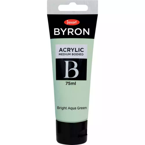 Picture of JASART BYRON ACRYLIC PAINT 75ML BRIGHT AQUA GREEN