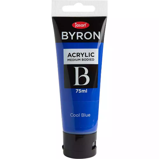 Picture of JASART BYRON ACRYLIC PAINT 75ML COOL BLUE