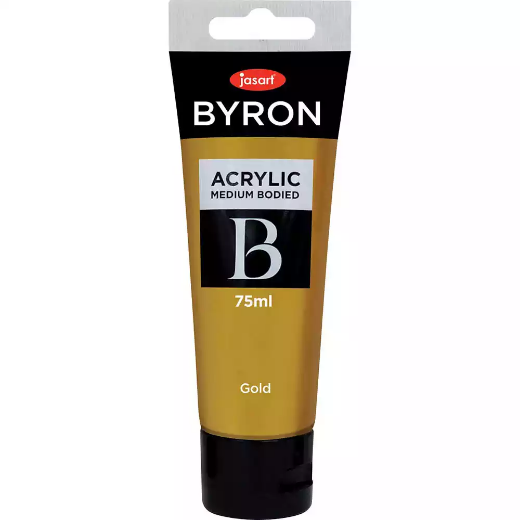 Picture of JASART BYRON ACRYLIC PAINT 75ML GOLD