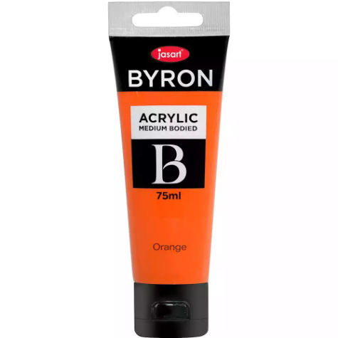 Picture of JASART BYRON ACRYLIC PAINT 75ML ORANGE