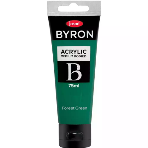 Picture of JASART BYRON ACRYLIC PAINT 75ML FOREST GREEN