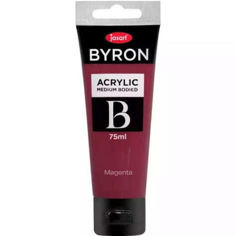 Picture of JASART BYRON ACRYLIC PAINT 75ML MAGENTA