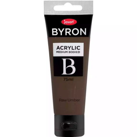 Picture of JASART BYRON ACRYLIC PAINT 75ML RAW UMBER