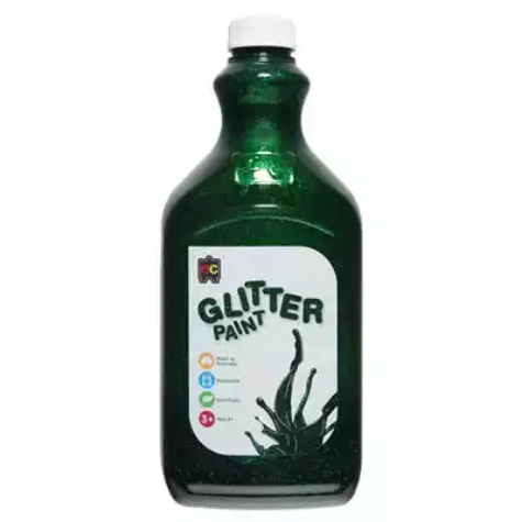 Picture of EDUCATIONAL COLOURS GLITTER PAINT 2 LITRE GREEN