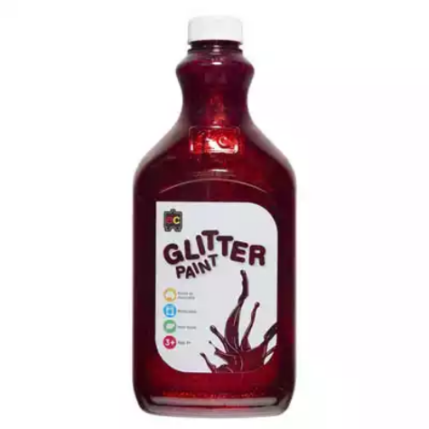 Picture of EDUCATIONAL COLOURS GLITTER PAINT 2 LITRE RED