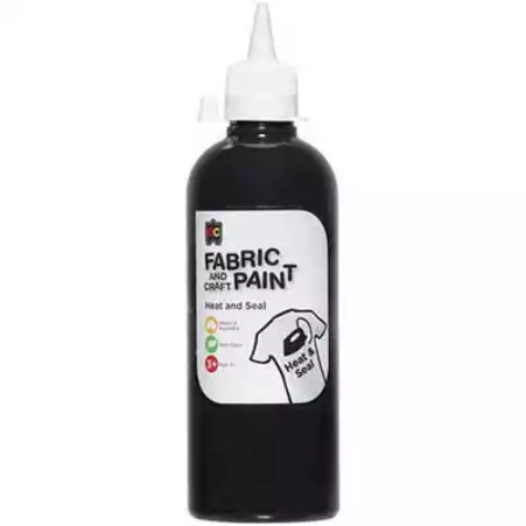 Picture of EDUCATIONAL COLOURS FABRIC AND CRAFT PAINT 500ML BLACK