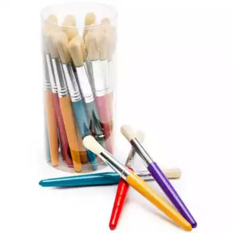 Picture of EDUCATIONAL COLOURS JUMBO PAINT BRUSHES PACK 30