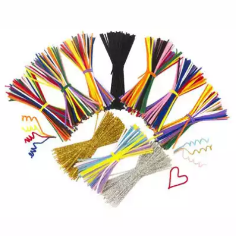 Picture of EDUCATIONAL COLOURS CHENILLE STEMS 300MM ASSORTED PACK 1000