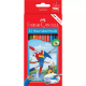Picture of FABER-CASTELL WATERCOLOUR PENCILS ASSORTED PACK 12