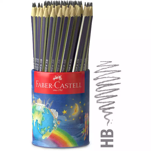 Picture of FABER-CASTELL GOLDFABER PENCILS HB PACK 72