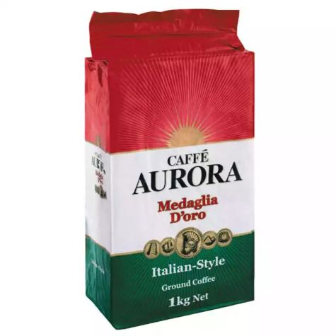 Picture of VITTORIA CAFE AURORA ITALIAN BLEND GROUND 1KG BAG