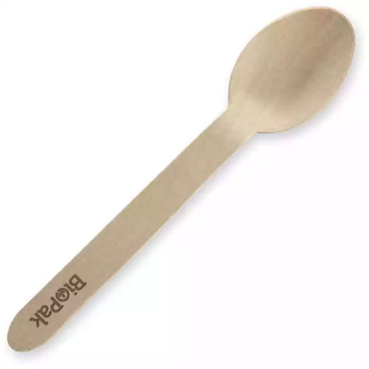 Picture of BIOPAK WOODEN SPOON 160MM PACK 100