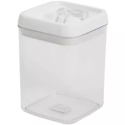 Picture of CONNOISSEUR FLIP-TITE CANISTER SQUARE 1.7 LITRE CLEAR