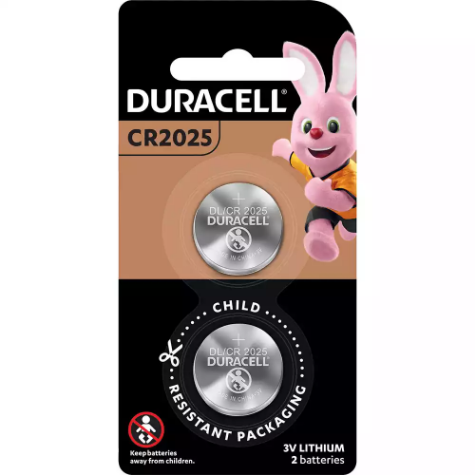 Picture of DURACELL 2025 LITHIUM COIN 3V BATTERY PACK 2