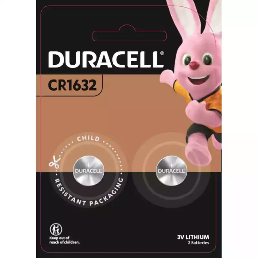 Picture of DURACELL CR1632 LITHIUM COIN 3V BATTERY PACK 2