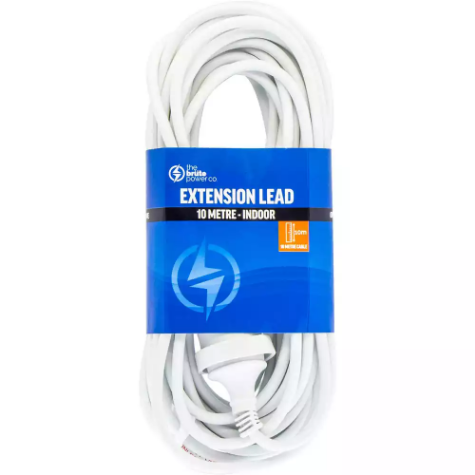 Picture of THE BRUTE POWER CO EXTENSION LEAD 10 METRE WHITE