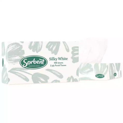 Picture of SORBENT FACIAL TISSUE 2 PLY 100 SHEETS