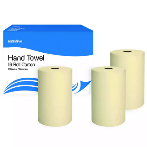 Picture of INITIATIVE HAND TOWEL ROLL 180MM X 80M CARTON 16
