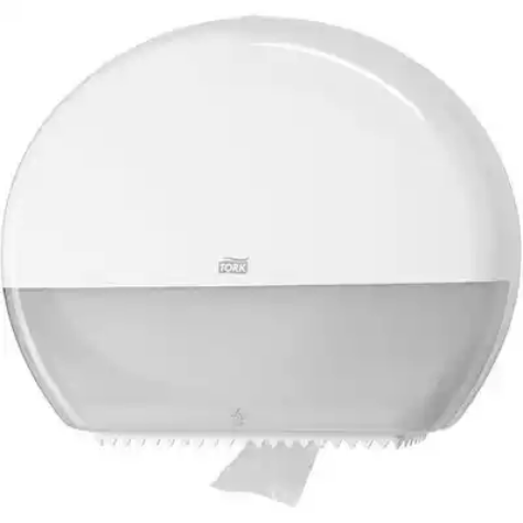 Picture of TORK 554030 T1 JUMBO TOILET ROLL DISPENSER WHITE