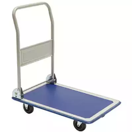 Picture of DURUS PLATFORM TROLLEY 150KG BLUE/SILVER